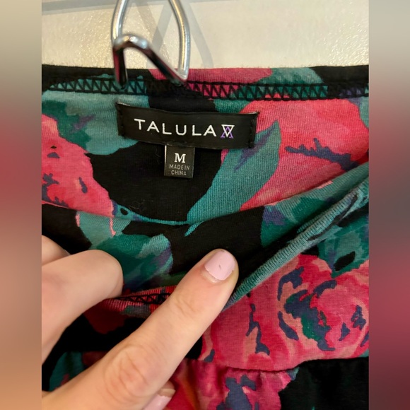 Talula rose print body con skirt - Picture 3 of 3